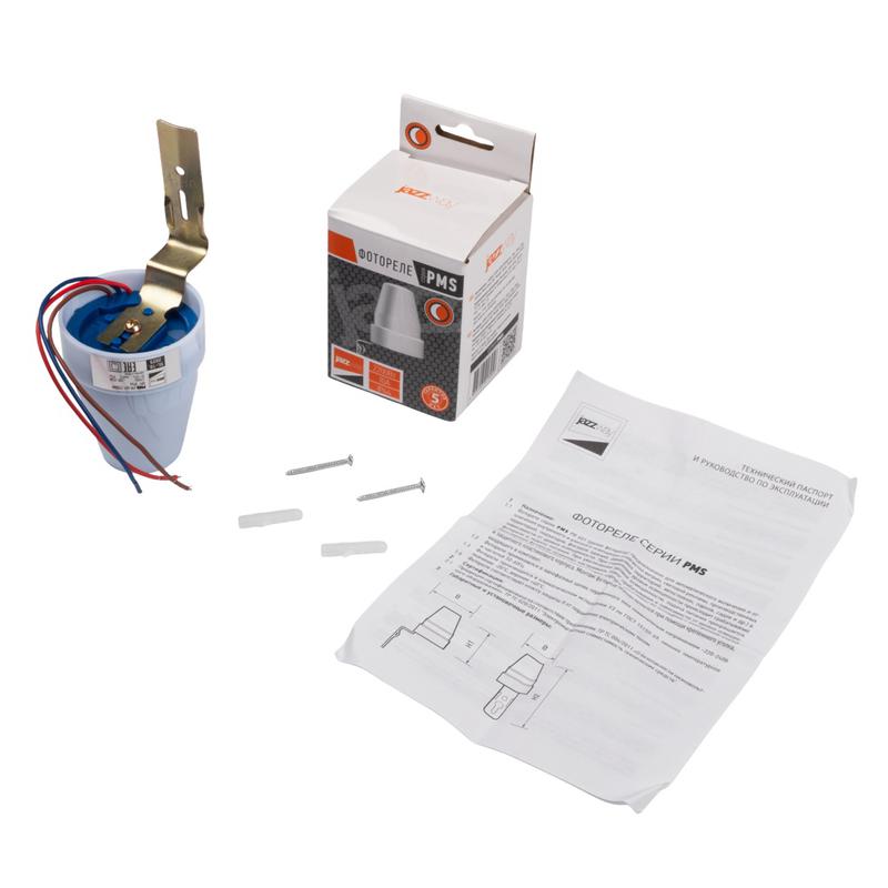 Фотореле PMS PR 601 2200Вт IP44 WH JazzWay 5013056