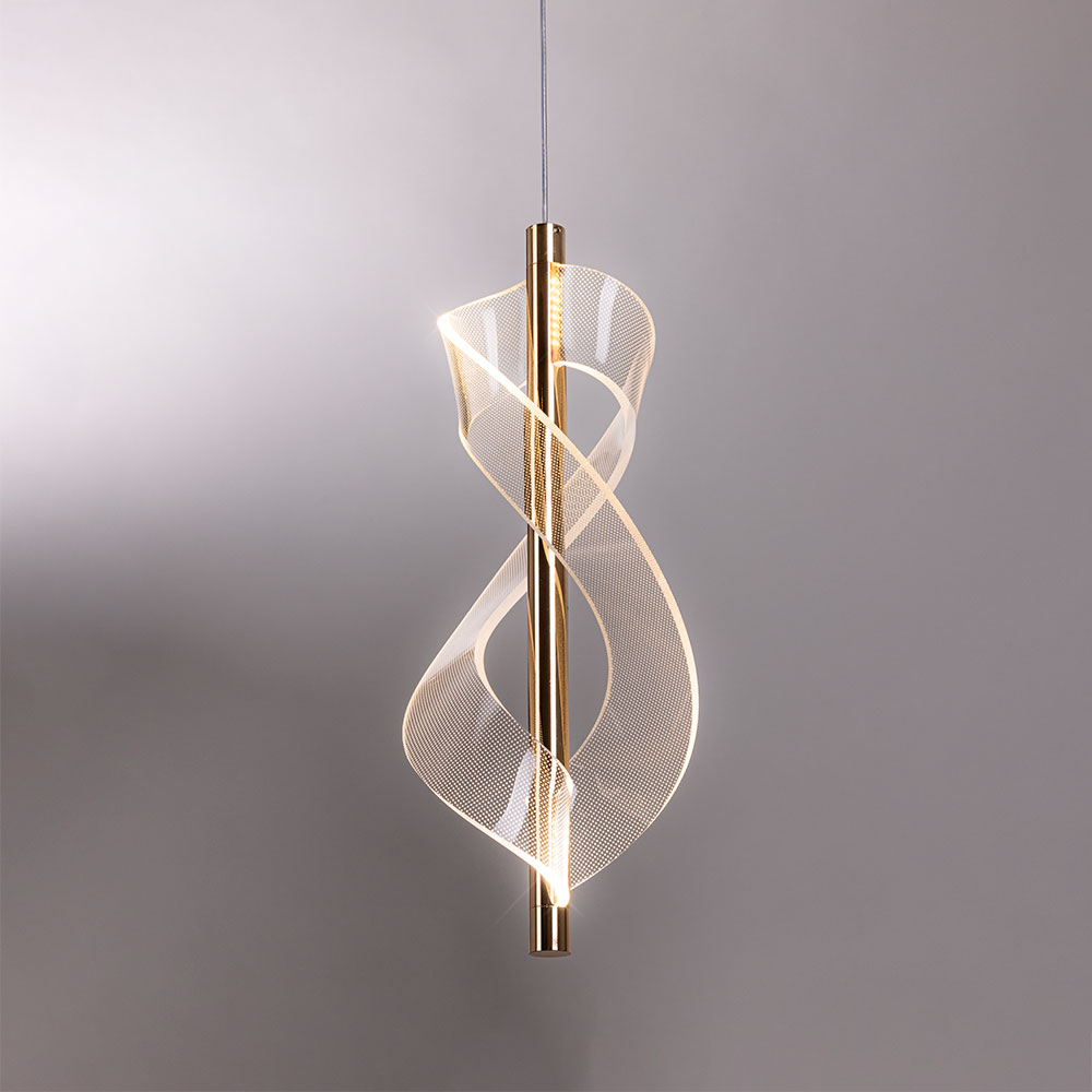 Светильник Подвесной Arte Lamp FIORITA A2093SP-1GO 1*LED Металл Золотистый