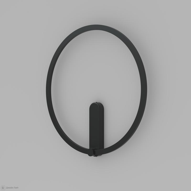 Бра ROUND 24Вт 3000/4000/6500К IP20 со светодиодом алюм. черн. DENKIRS 772625