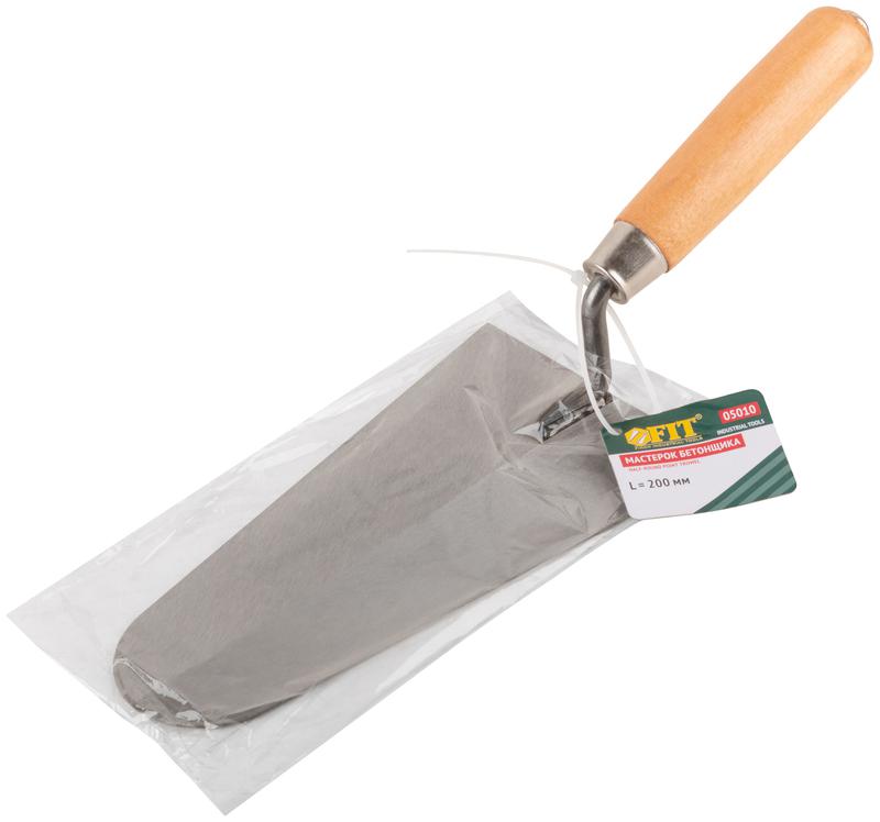 Мастерок бетонщика профи 200мм FIT 05010