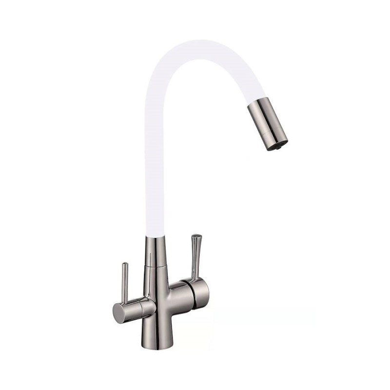 Смеситель для кухни с подключением к фильтру Savol S-L1806L-02, сатин