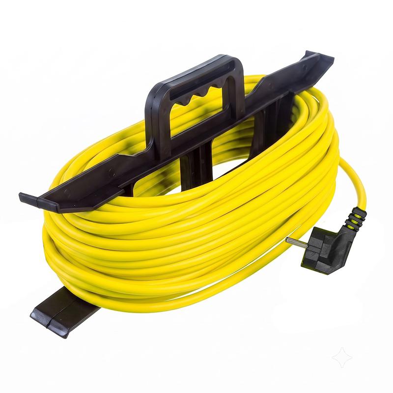 Удлинитель-шнур на рамке 1х20м с заземл. 10А IP20 2.2кВт Союз 481S-5302