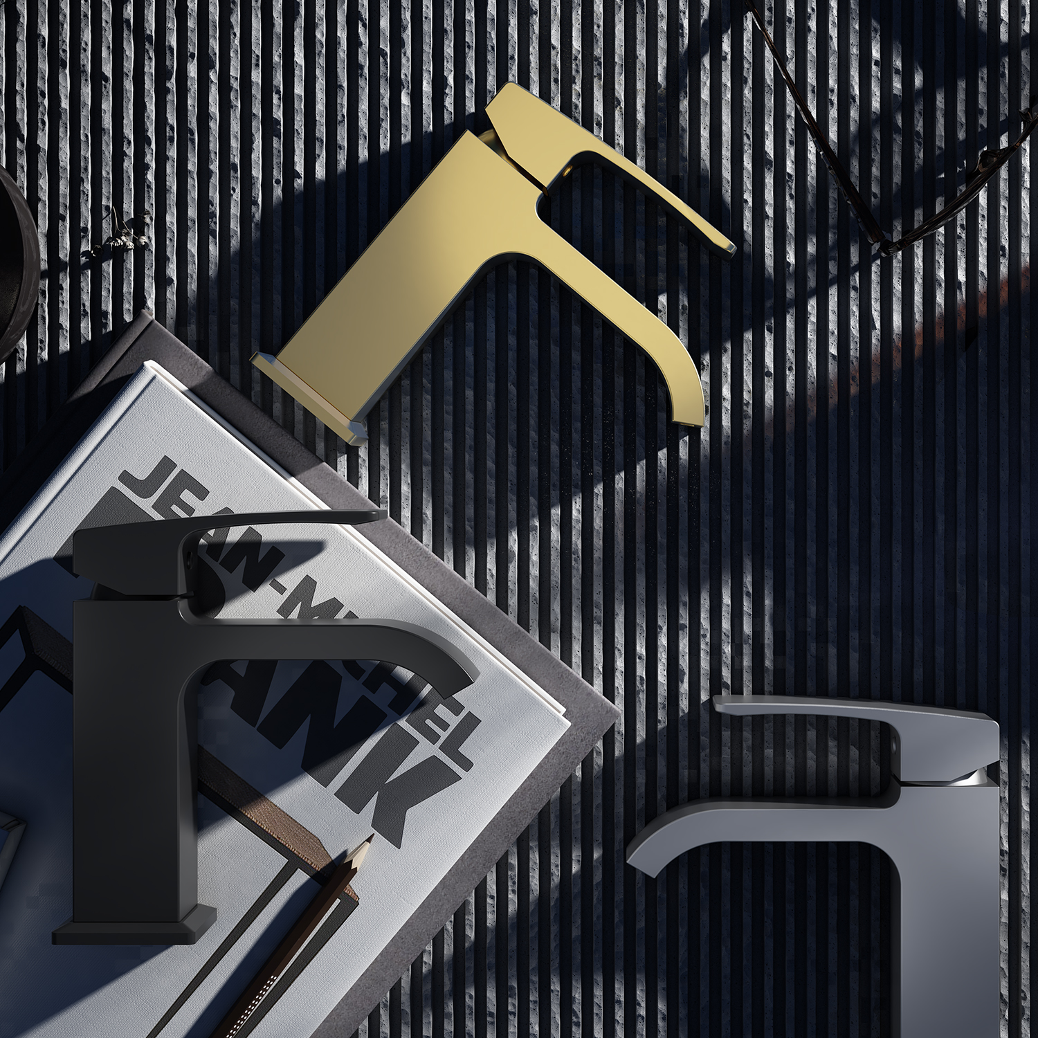 Смеситель для раковины Raglo R02.10.06, черный