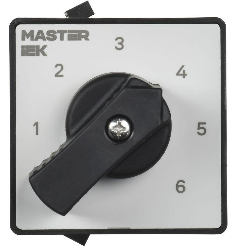 Переключатель кулачковый 10А (сх. 85) стандартная рукоятка IEK MI-CS10-010-085