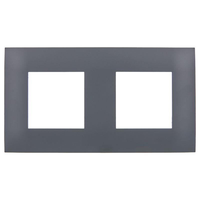 Рамка 2-м SKANDY SK-F02T титан IEK SK-M22-K48