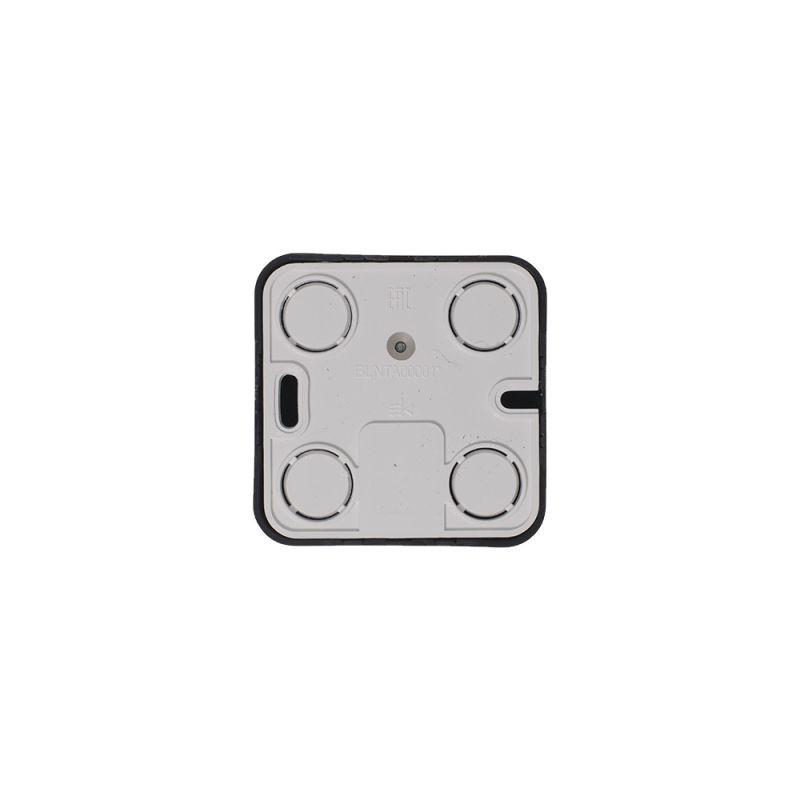 Розетка телевизионная TV ОП Blanca коннектор с изолир. пластиной антрацит SE BLNTA000016