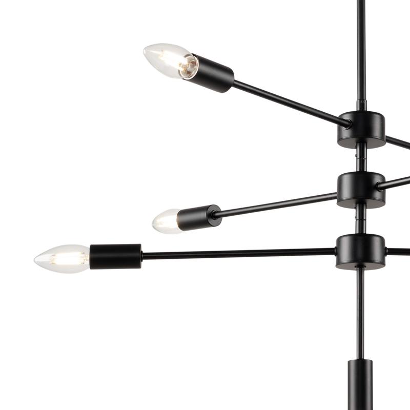 Светильник Firefly 60Вт E14х7 IP20 подвесной Freya FR5338PL-07B