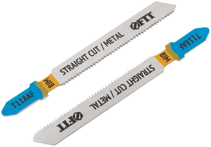 Полотно пометаллу Bimetal фрезерованные волнистые зубья 76/51/1.2мм (T118AF) (уп.2шт) FIT 40916