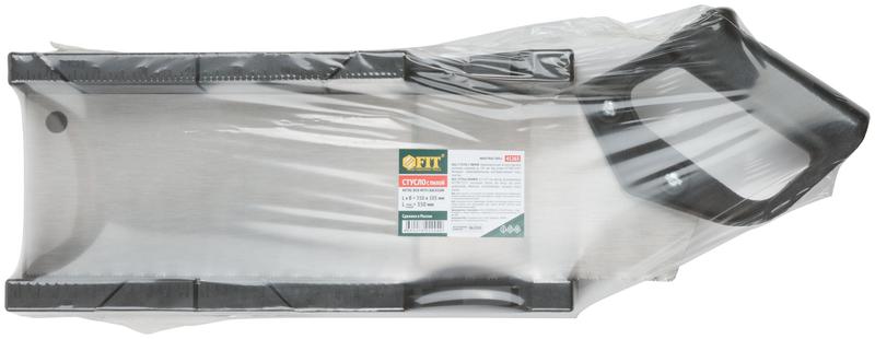 Стусло пластиковое черное с пилой 350мм FIT 41265