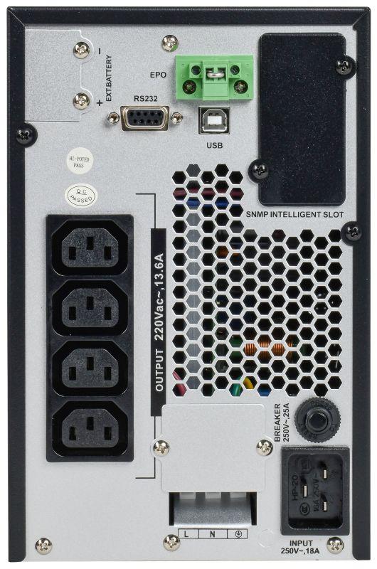 Источник бесперебойного питания ELECTRA OT 3кВ.А/3кВт LCD 96В DC без АКБ с регулир. ЗУ ITK EOT-0003KVA-1-L