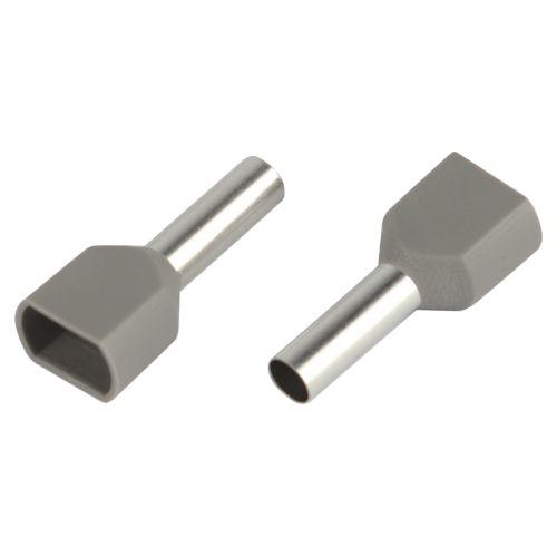 Наконечник-гильза двойн. НШвИ(2) 4.0-12 с изолированным фланцем (уп.50шт) Эра Б0063314