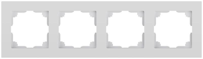 Рамка 4-м СП Accent 6-504-01 бел. Intro Б0063757