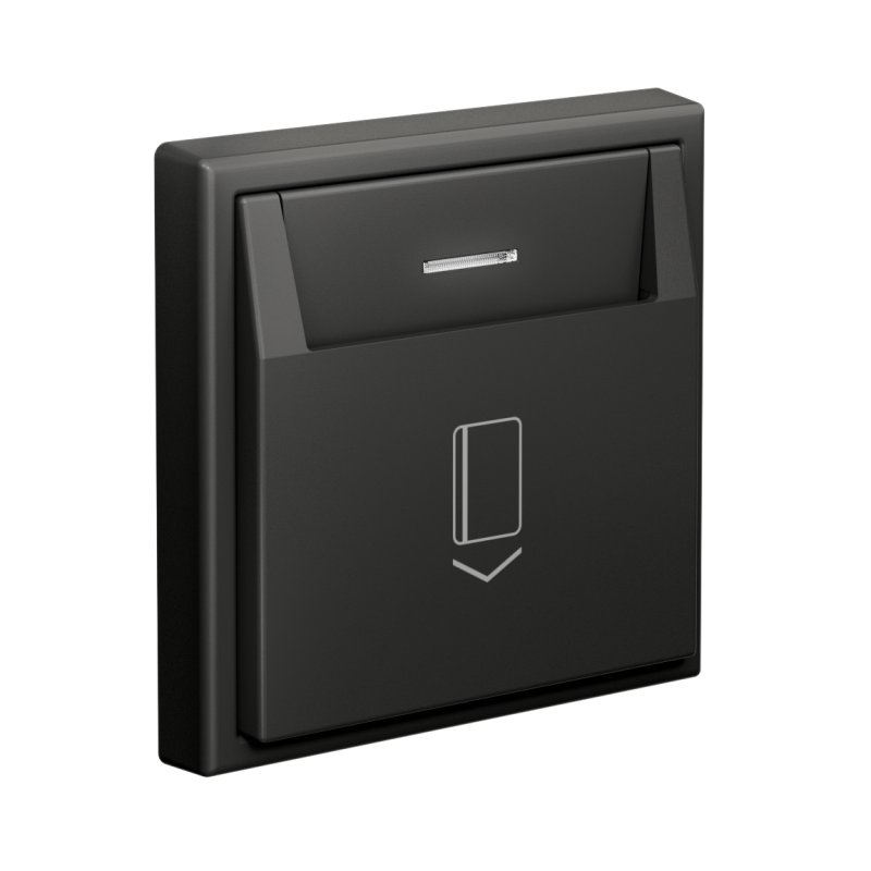 Выключатель карточный ArtGallery 10А без задержки времени быстрозажим. клем. базальт SE GAL001414S