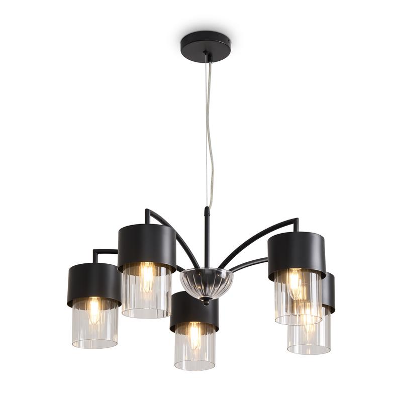 Светильник подвесной Lumin 5х40Вт E14 IP20 Freya FR5515PL-05B