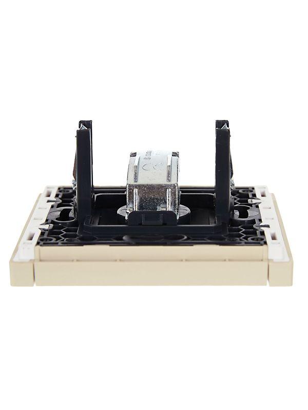 Розетка TV оконечная FORTE&PIANO FP428 ваниль IEK FP-A10-O-K10