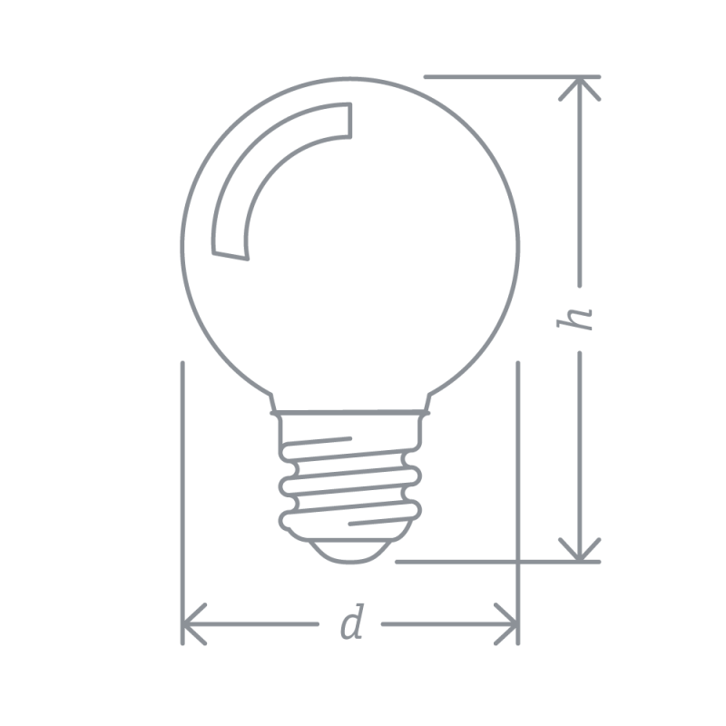 Лампа светодиодная 71 827 NLL-G45-1-230-R-E27 1Вт шар E27 176-264В красн. Navigator 71827