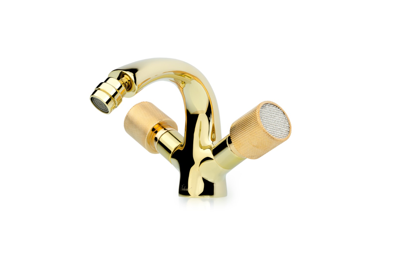 Смеситель для биде ROYAL CRYSTAL, золото