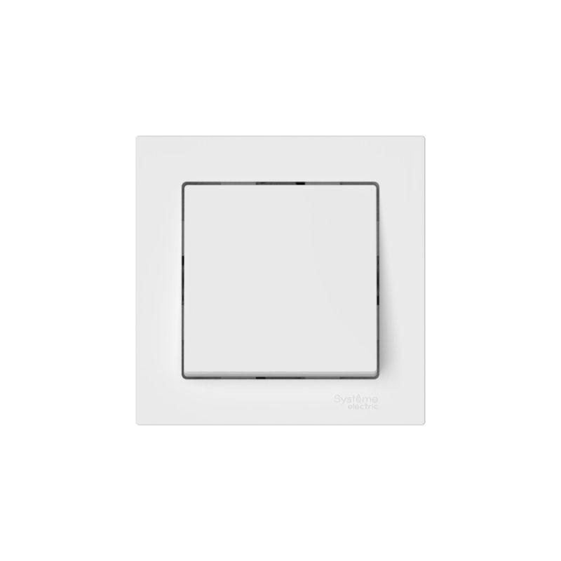 Выключатель 1-кл. AtlasDesign (сх. 1) 10AX быстрозажим. клем. в сборе бел. SE ATN000112S