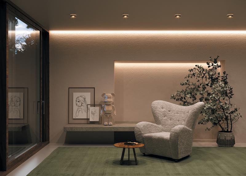 Лента светодиодная 24В 2835 20Вт/м 4000К IP20 (уп.5м) Maytoni 201112