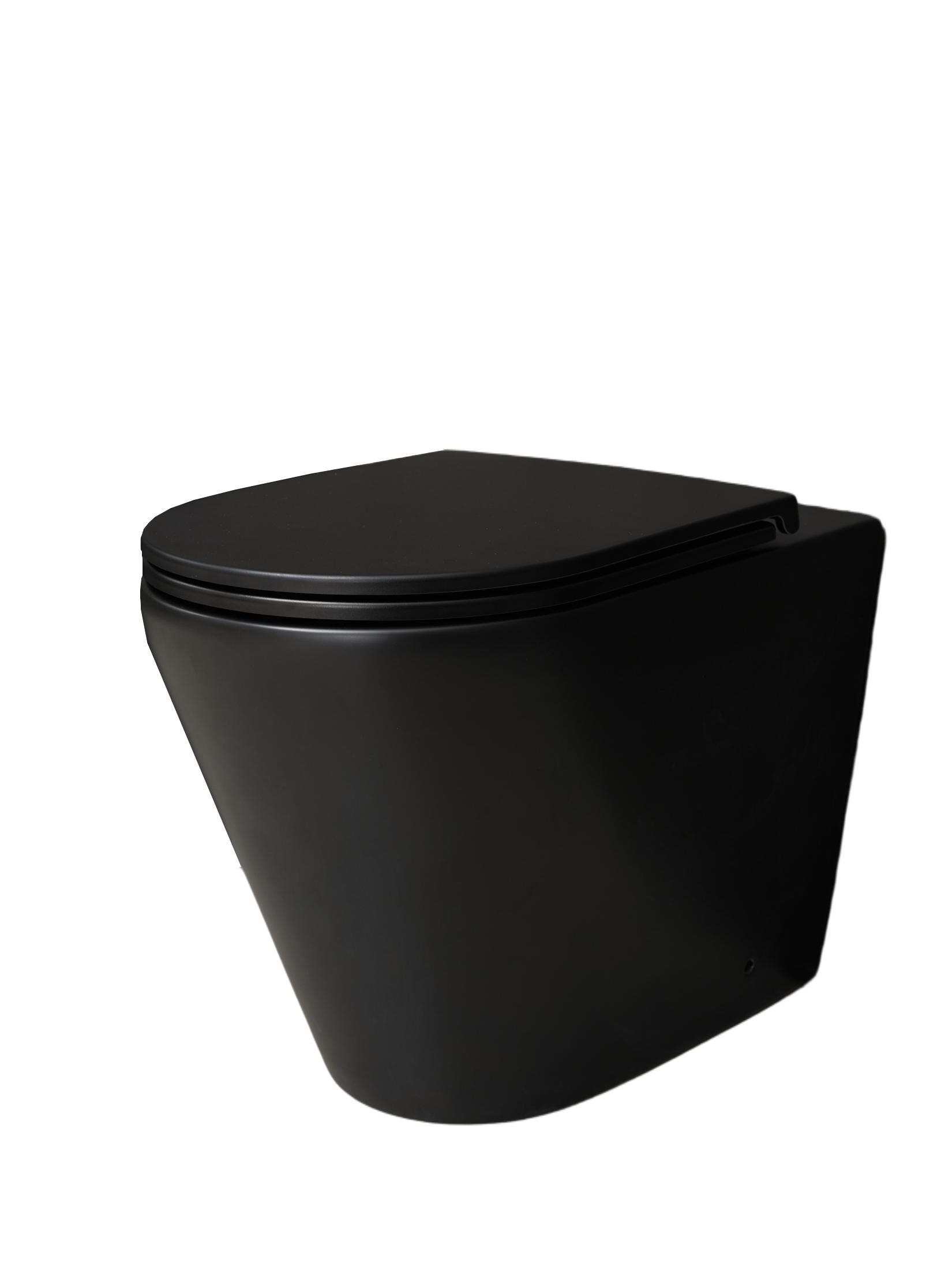 Унитаз приставной Gid TRS-263BM 62212Y черный матовый 56x36x41