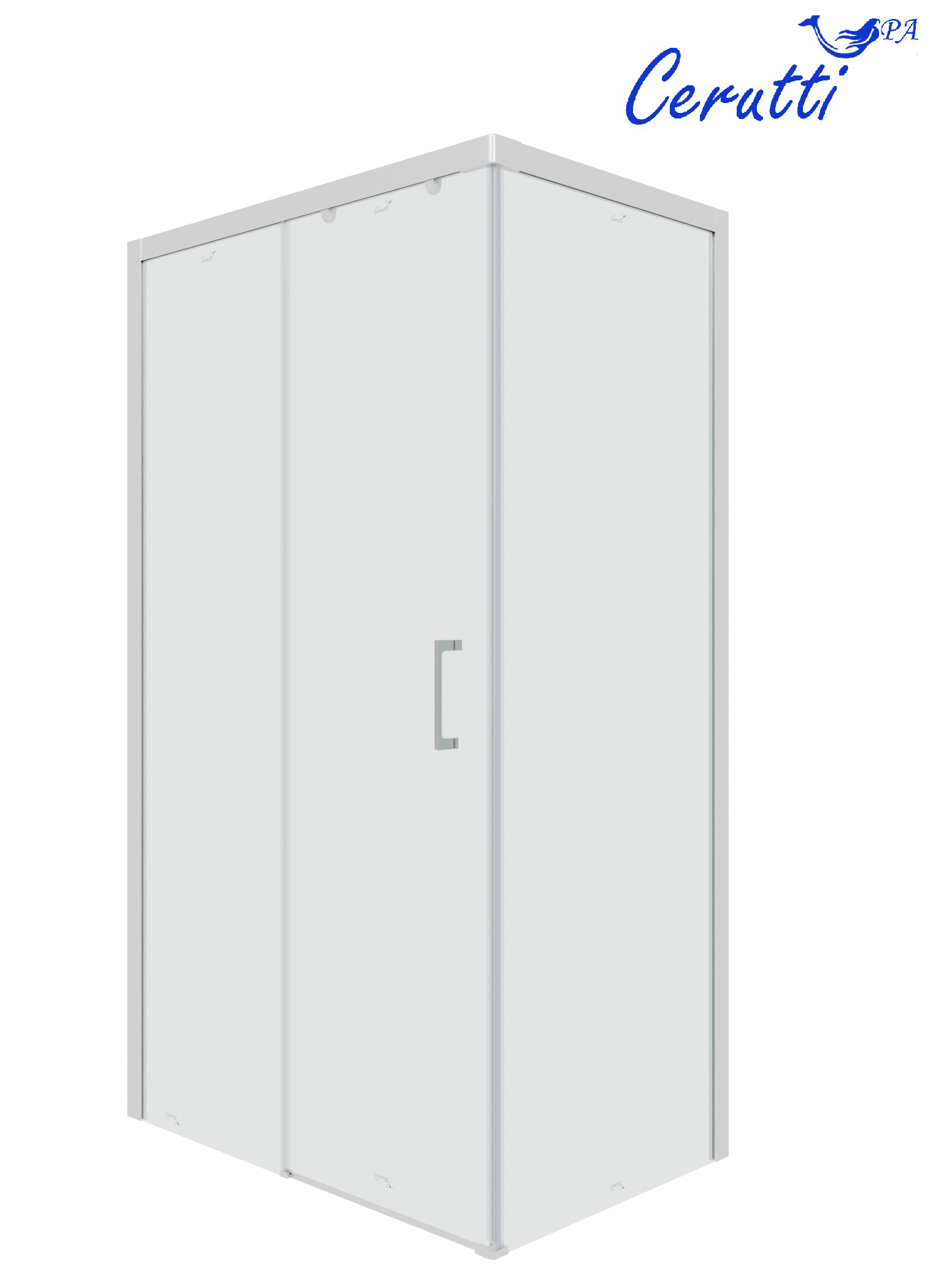 Ограждение VITO110-L душевое Ceruttispa без поддона (80x110x195)