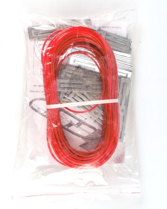 Комплект крепежа в водосточную трубу в 2 нитки 20м (трос+крепежи) Extherm DRAIN/2