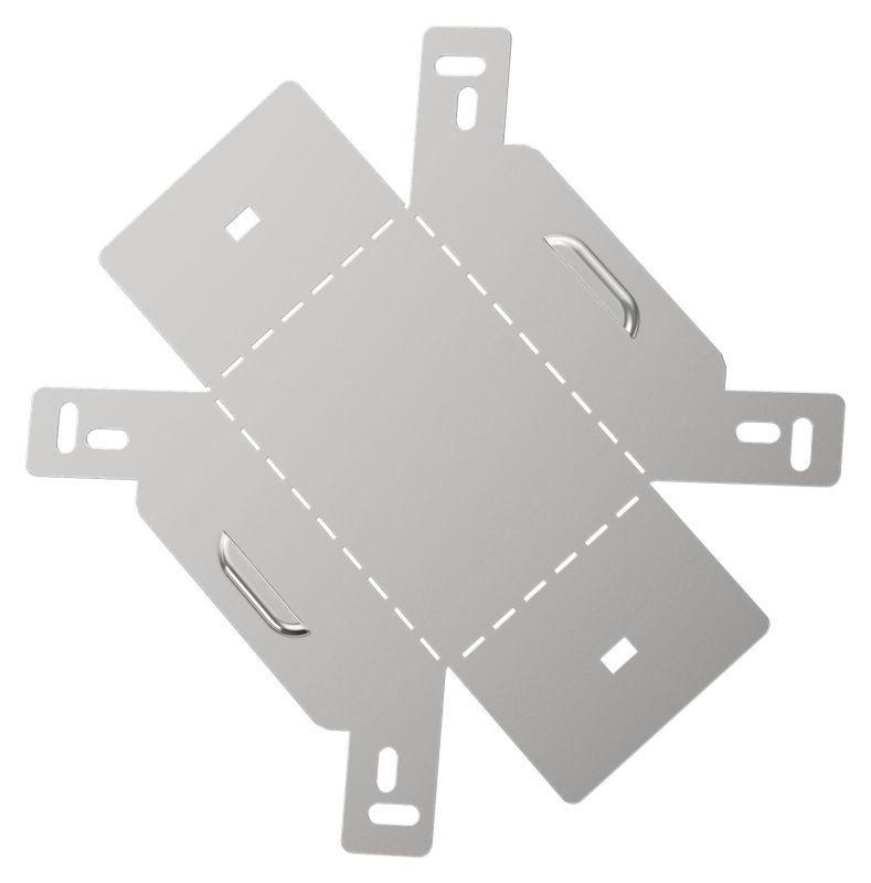 Угол вертикальный внутр. 90град. 50х100 0.6мм ESCA 3 IEK ES3-PN-90-050-100-06