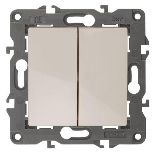 Переключатель перекрестный 2-кл. Elegance 14-1112-02 250В 10АХ слон. кость Эра Б0065326