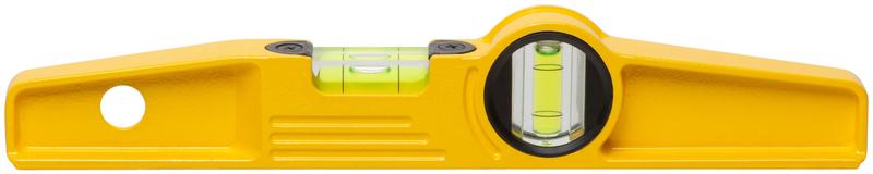 Уровень "Хард" мини 2 глазка литой усиленный профиль фрезер. рабочая грань магниты 250мм FIT 18591