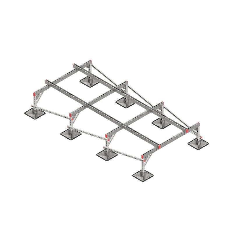 Конструкция опорная для установки оборудования TECHNORAPTOR STEELFOOT 1500х3000 тип 2 КМ TR0129