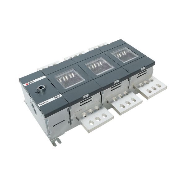 Рубильник 3п 2500А без рукоятки управления TwinBlock EKF tb-s-2500-3p