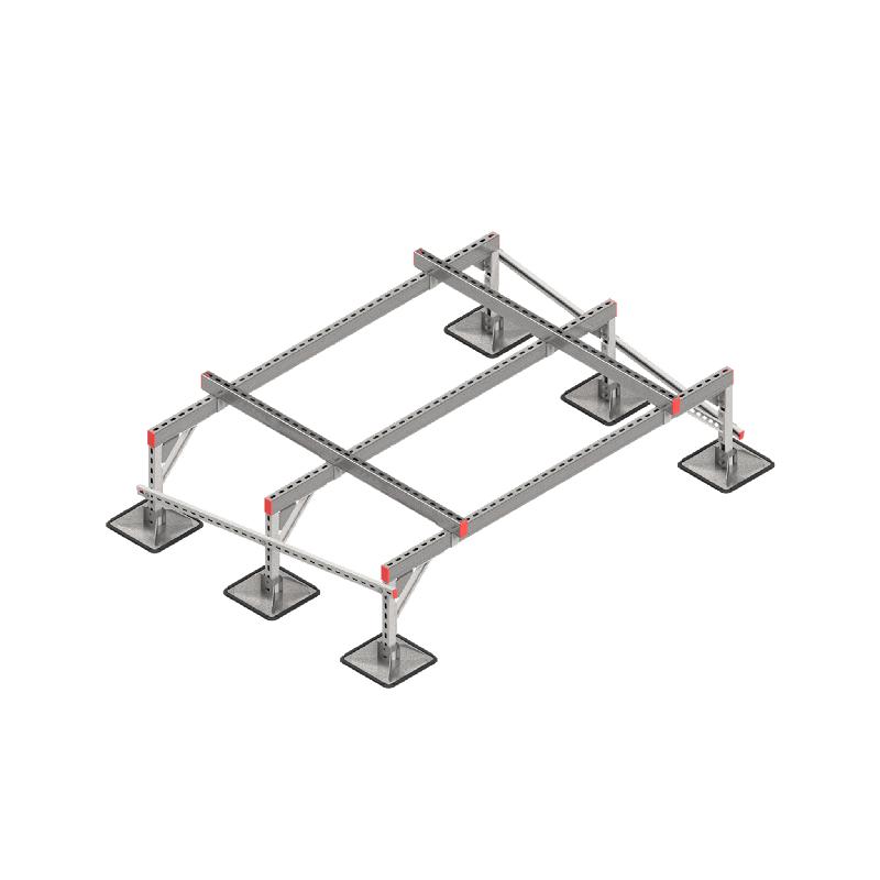 Конструкция опорная для установки оборудования TECHNORAPTOR STEELFOOT 2000х1500 тип 1 HD КМ TR0338