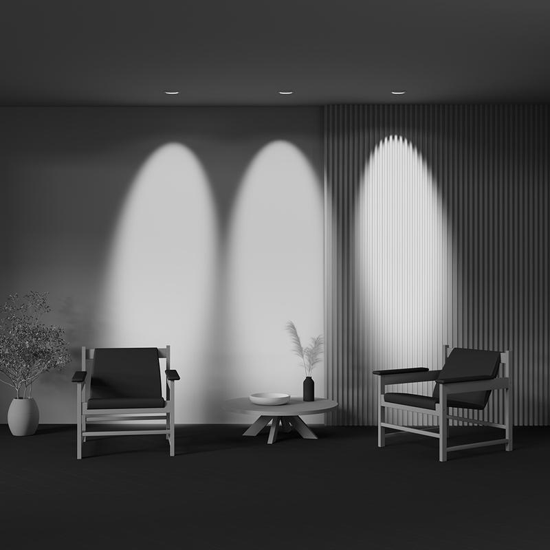 Светильник Lens 12Вт 3000К 70град. встраив. Maytoni DL105-12W3K-W