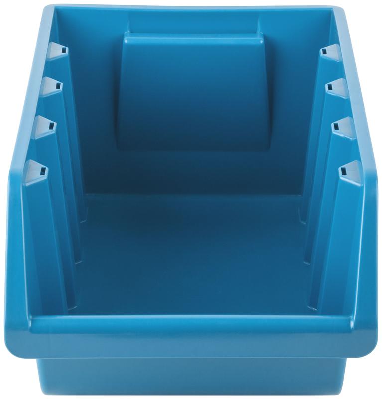 Лоток для крепежа пластиковый 375х225х160мм син. MOS 65699М