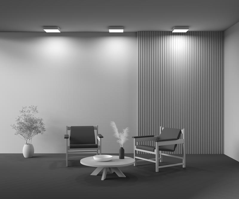 Светильник потолочный 36Вт 4000К Maytoni C032CL-36W4K-SQ-W