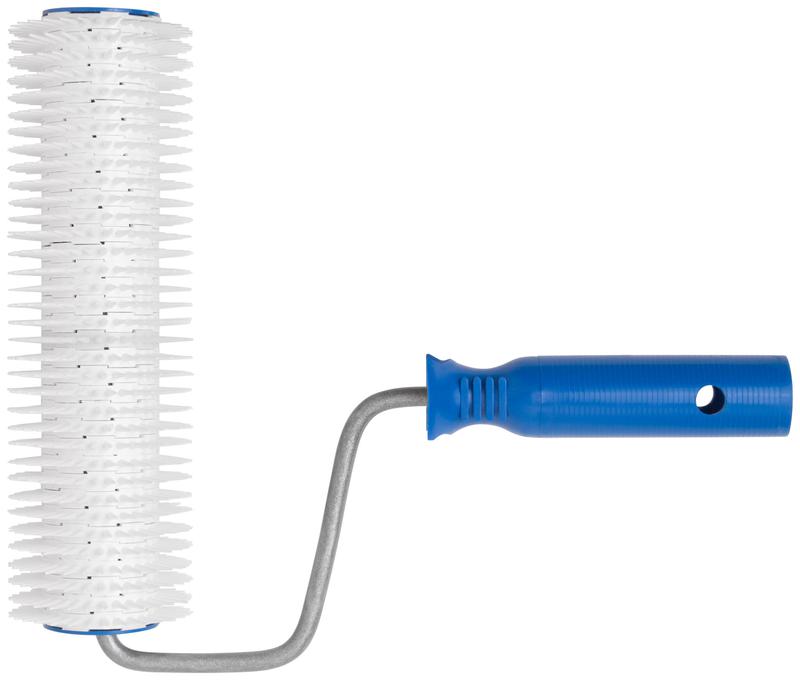 Валик игольчатый "мини" 240мм d72мм высота иглы 14мм пластик. КУРС 04152