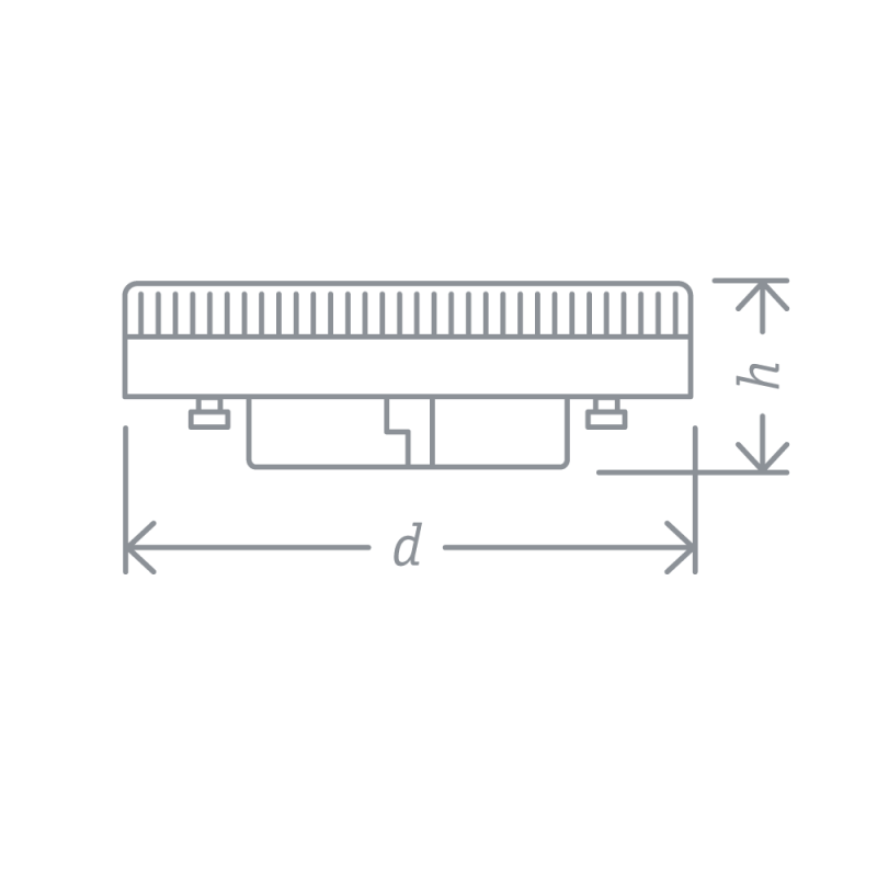 Лампа светодиодная 95 483 NLL-02-01 (GX53-15-230-2.7K) 15Вт матовая 2700К тепл. бел. GX53 1040лм 176-264В NAVIGATOR 95483