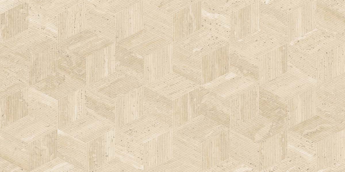 Керамогранит SENSI ROMA CUBE CREAM NAT 60X120