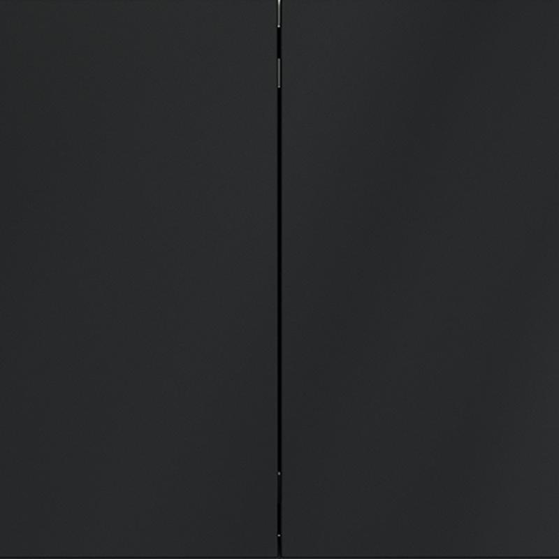 Выключатель 2-кл. СП S70 10А с самовозвратом механизм графит Voltum VLS020607