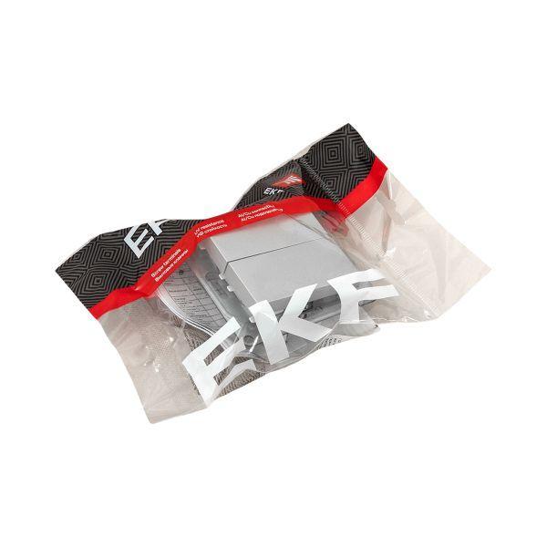 Выключатель проходной 2-кл. СП Эпика механизм алюм. EKF UP1-SWA-21