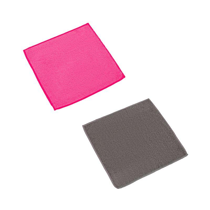 Салфетка автомобильная 30х30см 250гр/кв.м микрофибра (уп.2шт) Rexant 80-0802