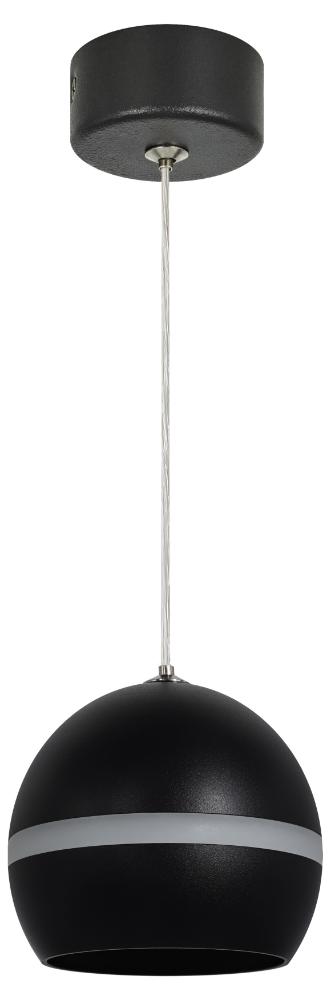 Светильник подвесной (подвес)  PL21 BK GX53 потолочный шар черный