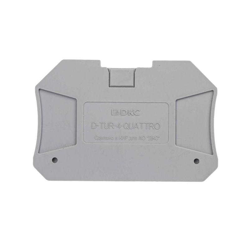 Изолятор торцевой для клеммы TUR-4-QUATTRO DKC D-TUR-4-QUATTRO
