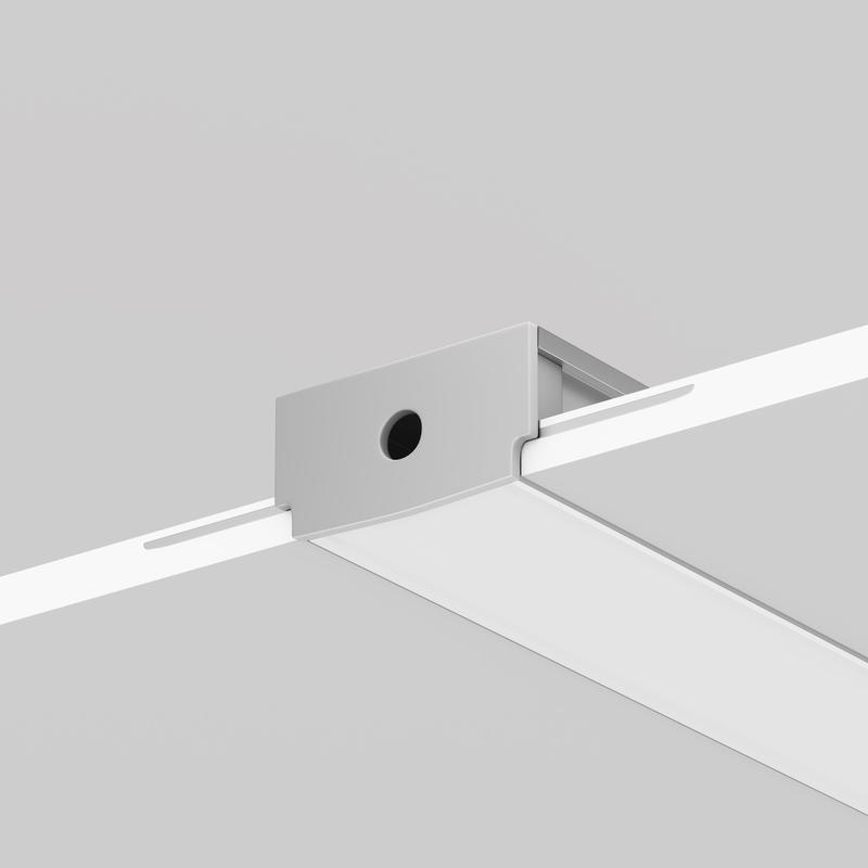 Комплект заглушек для профиля ALM011S-2M/ ALM-6114-S-2M (уп.10шт) Maytoni ALM011EC