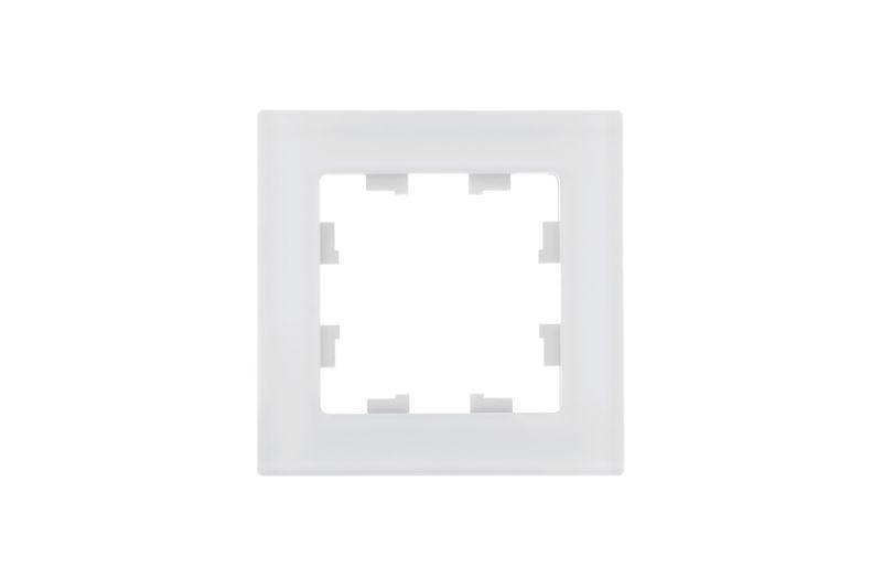 Рамка 1-м AtlasDesign Nature натур. стекло бел. SE ATN360101