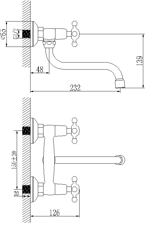 Смеситель для кухонной мойки Lemark Standard (LM2111C)