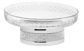 Настольная мыльница ROYALE CRISTAL ХРОМ