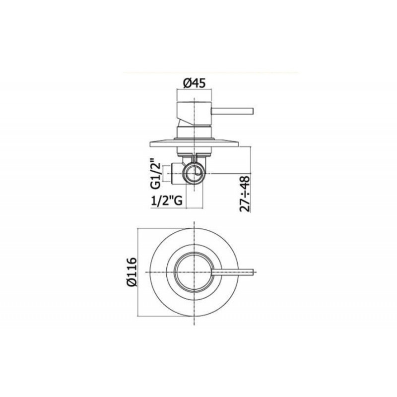 Смесители для душа Paffoni Light LIG011HGSP