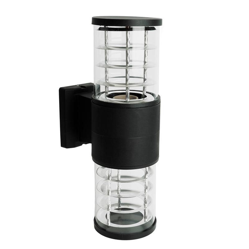 Светильник садово-парковый 230хH0802-P черн. пластик FERON 51547