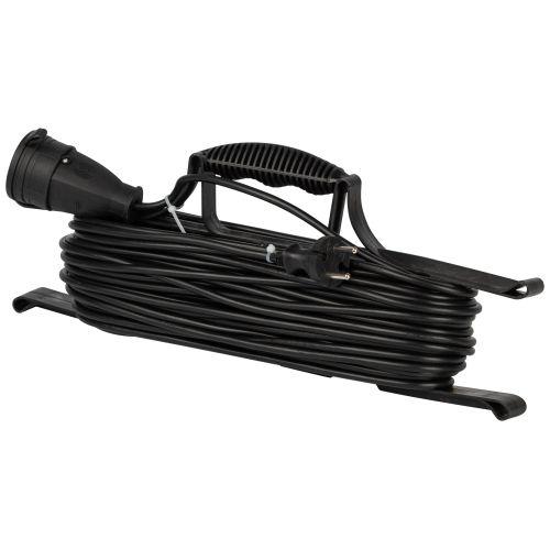 Удлинитель-шнур на рамке 1х30м без заземл. ПВС 2х0.75 GREEN LINE FR-6-30m Эра Б0065136